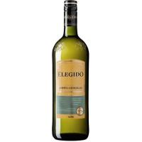 Vino Blanco de mesa ELEGIDO, botella 1 litro Vino Blanco de mesa ELEGIDO, botella 1 litro