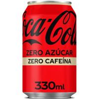 Refresco de cola COCA COLA ZERO ZERO, lata 33 cl Refresco de cola COCA COLA ZERO ZERO, lata 33 cl