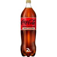 Refresco de cola COCA COLA Zero Zero, botella 2 litros