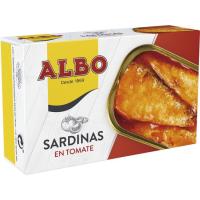 Sardina en tomàquet ALBO, llauna 120 g Sardina en tomàquet ALBO, llauna 120 g