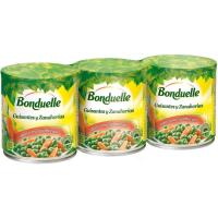 Pèsol-pastanaga BONDUELLE, pack 3x130 g Pèsol-pastanaga BONDUELLE, pack 3x130 g