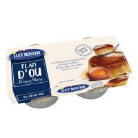 Flan de huevo LLET NOSTRA, pack 4x110 g Flan de huevo LLET NOSTRA, pack 4x110 g