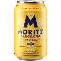 Cerveza MORITZ, lata 33 cl Cerveza MORITZ, lata 33 cl
