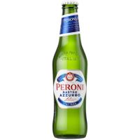 Cerveza italiana Nastro Azurro PERONI, botellín 33 cl Cerveza italiana Nastro Azurro PERONI, botellín 33 cl