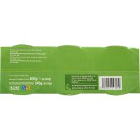 Fruites variades en almívar EROSKI, pack 3x115 g