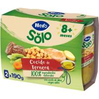 Potet de carn d'olla amb vedella HERO RECETA CASERA, pack 2x190 g 