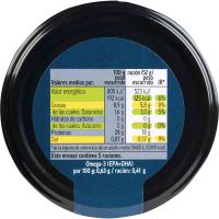 Bonito del norte en aceite de oliva EROSKI, frasco 400 g 