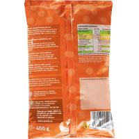 Cacauets amb pela torrats amb sal EROSKI, bossa 400 g