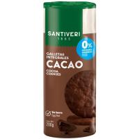 Galeta Digestive 0% sucres amb cacau SANTIVERI, paquet 200 g Galeta Digestive 0% sucres amb cacau SANTIVERI, paquet 200 g