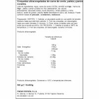 Croquetes de cuit-pernil serrà LA COCINERA, bossa 500 g