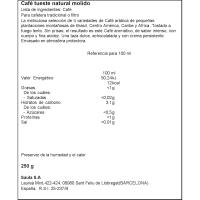 Cafe grand expresso premium descafeïnat SAULA 250g