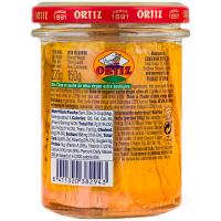 Tonyina clara en oli oliva ecològic ORTIZ, flascó 220 g