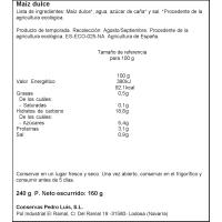 Blat de moro ecològic PEDRO LUIS, flascó 160 g