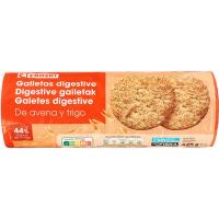 Galleta Digestive de avena y trigo EROSKI, paquete 425 g Galleta Digestive de avena y trigo EROSKI, paquete 425 g