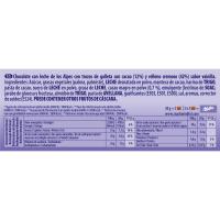 Chocolate con leche-oreo MILKA, tableta 100 g