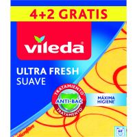 Bayeta suave VILEDA, pack 4+2 uds Bayeta suave VILEDA, pack 4+2 uds