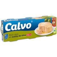Tonyina clara en oli d`oliva La Española CALVO, pack 3x100 g Tonyina clara en oli d`oliva La Española CALVO, pack 3x100 g