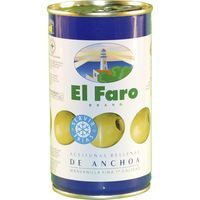 Olives farcides d`anxova EL FARO, llauna 150 g Olives farcides d`anxova EL FARO, llauna 150 g