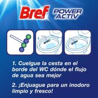 Limpiador wc poder activo natura BREF, pack 1 ud