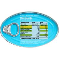 Bonítol en oli d`oliva baix en sal EROSKI, llauna 111 g