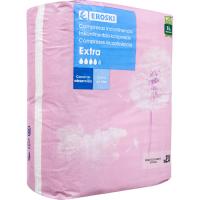 Compresa de incontinencia extra EROSKI, paquete 20 uds Compresa de incontinencia extra EROSKI, paquete 20 uds