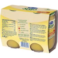 Berenar de fruites amb galeta HERO, pack 2x190 g