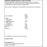 Bolsita de plátano-fresa HERO, doypack 100 g