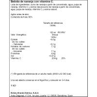 Néctar de naranja sin GRANINI, botella 1 litro