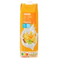 Lactozumo tropical EROSKI, brik 1 litre