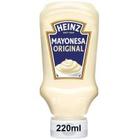 Mayonesa HEINZ, bocabajo 220 ml Mayonesa HEINZ, bocabajo 220 ml