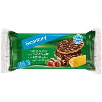Tortetes de blat de moro de xocolata-avellana BICENTURY, paquet 108 g Tortetes de blat de moro de xocolata-avellana BICENTURY, paquet 108 g