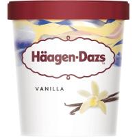 Helado de vainilla HAAGEN DASZ, tarrina 500 ml Helado de vainilla HAAGEN DASZ, tarrina 500 ml