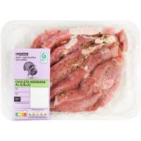 Chuleta pavo al ajillo EROSKI, bandeja aprox. 550 g Chuleta pavo al ajillo EROSKI, bandeja aprox. 550 g