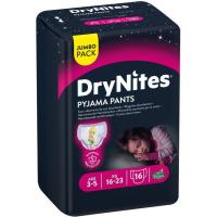 Pants de nit nena 12-21 kg 3-4 anys DRYNITES, paquet 16 uds Pants de nit nena 12-21 kg 3-4 anys DRYNITES, paquet 16 uds
