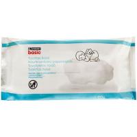 Toallitas bebé EROSKI basic, paquete 80 unid. Toallitas bebé EROSKI basic, paquete 80 unid.