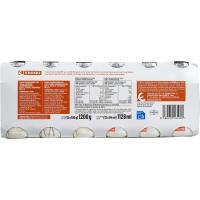 Activita gust de maduixa-plàtan-coco-pinya EROSKI, pack 12x100 ml