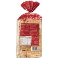 Pan de molde integral sin corteza EROSKI, paquete 450 g