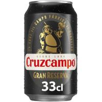 Cerveza Gran Reserva CRUZCAMPO, lata 33 cl Cerveza Gran Reserva CRUZCAMPO, lata 33 cl