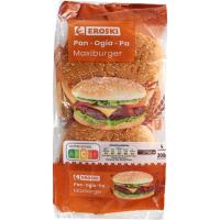 Pa hamburguesa Maxiburguers EROSKI, 4 u., paquet 300 g