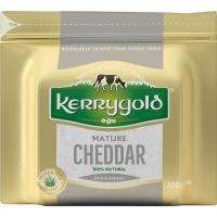 Queso Cheddar Mature barra KERRYGOLD, pieza 200 g