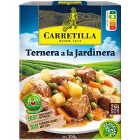 Vedella a la jardinera CARRETILLA, safata 275 g Vedella a la jardinera CARRETILLA, safata 275 g