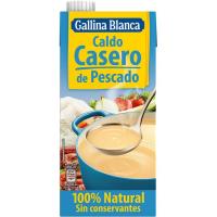 Brou casolà de peix GALLINA BLANCA, brik 1 litre