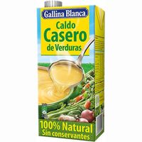 Brou casolà vegetal GALLINA BLANCA, brik 1 litre