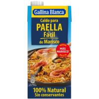 Brou per a paella fàcil GALLINA BLANCA, brik 1 litre