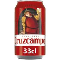 Cerveza CRUZCAMPO, lata 33 cl Cerveza CRUZCAMPO, lata 33 cl