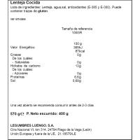 Llenties LUENGO, flascó 400 g