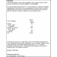 Cerveza clásica AMSTEL, lata 33 cl