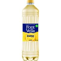 Agua con zumo de limón FONT VELLA, botella 1,15 litros Agua con zumo de limón FONT VELLA, botella 1,15 litros
