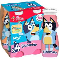 Bebedino sabor fresa DANONE, pack 4x100 ml Bebedino sabor fresa DANONE, pack 4x100 ml