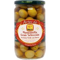 Aceitunas artesanas verdes con hueso JOLCA, frasco 420 g Aceitunas artesanas verdes con hueso JOLCA, frasco 420 g